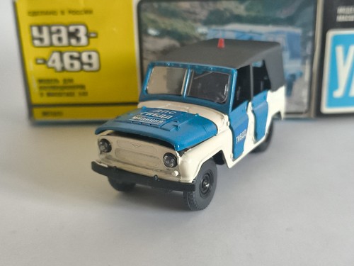 Uaz 469 a34 police ussr - 1/43,