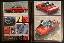 Fiat  X1/9 Brochure X19 Pull