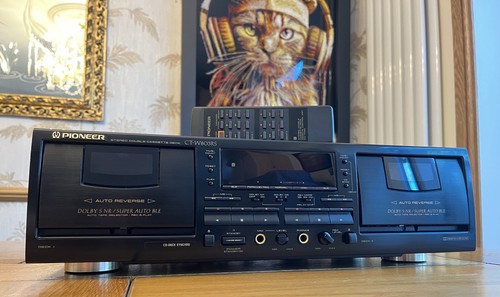 Pioneer w803rs double - pioneer, ct-w803rs