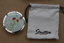 Ladies Floral Mirrored Compact