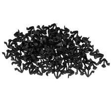 200 Pieces Grille Clip Black Fit for Nissan 01553-03831 Serena Micra Elgrand xg