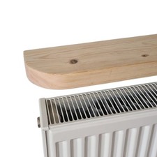 Radiator Rustic Wooden Shelf Floating Handmade UK Solid Wood  Shelves