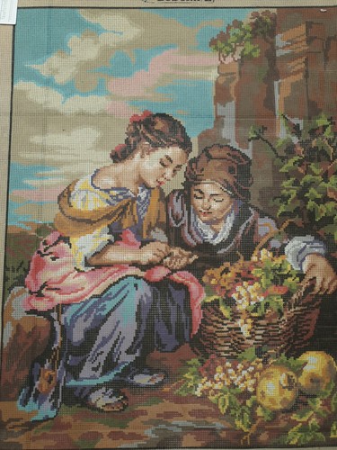 Gobelin tapestry canvas - tapestry,