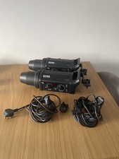 2x BOWENS  GEMINI GM500R STUDIO MAINS FLASH HEADS with spare bulbs