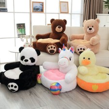 Child Kids Plush Sofa Seat Bear Panda Soft Chair Toddlers Armchair with Filling