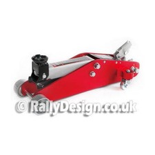 Big Red Lightweight Aluminium/Steel Race Car Trolley Jack Motorsport - SWE001