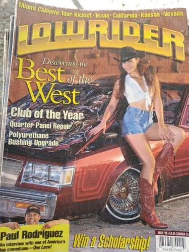 Lowrider magazine april 1998 - april,