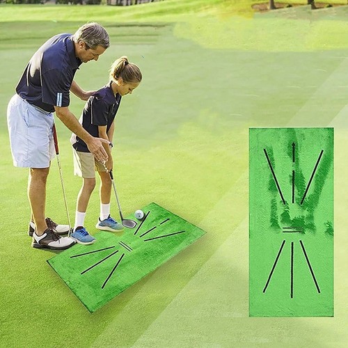 Foldable golf hitting mat - foldable,