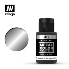 VALLEJO 77720 METAL COLOR GUNMETAL GREY 32ml (Acrylic Paint)