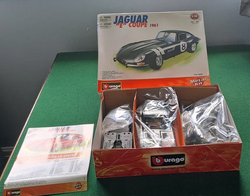 Scale burago jaguar e - scale, "e"