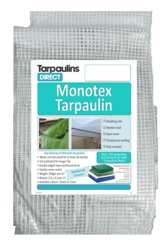 Monotex tarpaulin 250gsm heavy - 250gsm,