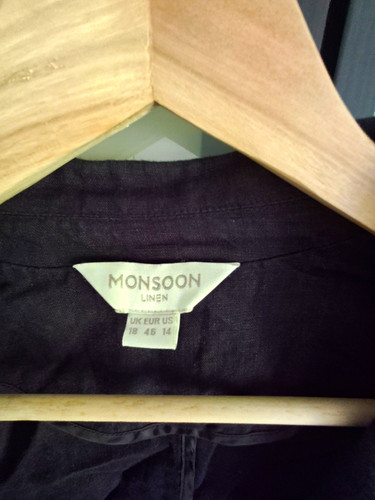 Monsoon black linen - monsoon,