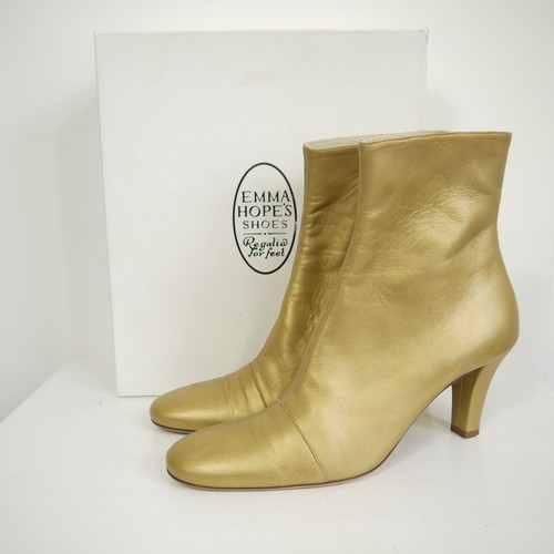 Emma hope ankle boots - ankle, gold