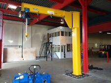 Jib Crane Yaplex complete with Demag Electric Chain Hoist 125kg Underbraced 