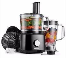 Emperial Food Processor Blender Chopper Juicer Dough Mixer 2 Speed & Pulse 750W