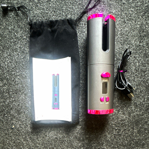 Cordless rotating curling - cordless,