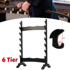 6-Tier Sword Display Rack