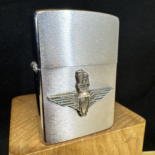 1987 zippo lighter parachute - zippo, "parachute