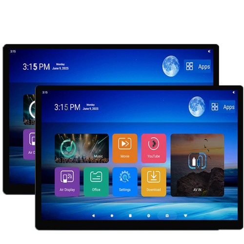 2pcs car monitor - 2pcs, back