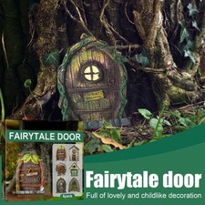 Set of 6 Fairy Door for Home Garden Tree Fairy Door Outdoor/Indoor Decor