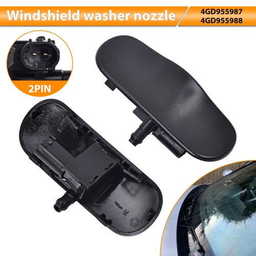 Pair windscreen washer nozzles - pair,