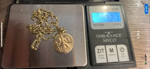 Solid 9ct gold christopher - solid,