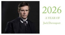 Jack Davenport 2026 Landscape Desktop Calendar