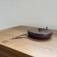Vintage Leather/Brass Wind Up