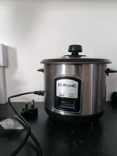 Durane 0.8L Rice Cooker Stainless Steel Non-Stick Bowl Keep Warm Function