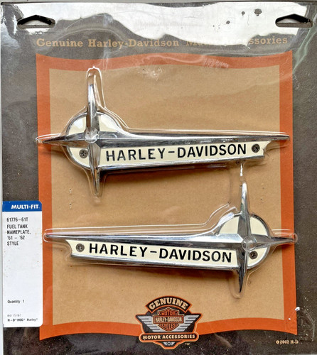 Harley davidson tank emblems - davidson, /