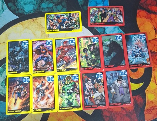 Comics coin pusher card - dc,