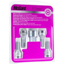 McGard Lock Bolts for Peugeot 106 (3 Stud) [Mk1] 91-96 on Aftermarket Wheels