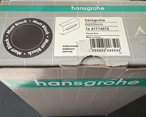 Hansgrohe addstoris tissue box - addstoris,