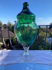 Vtg MCM Emerald Green  Empoli
