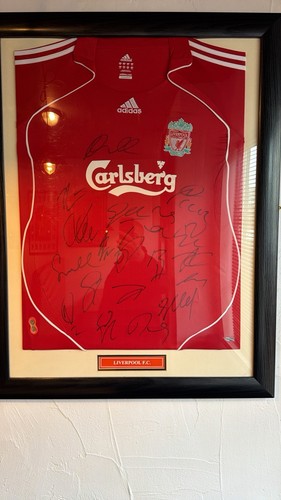 Liverpool framed signed - framed,