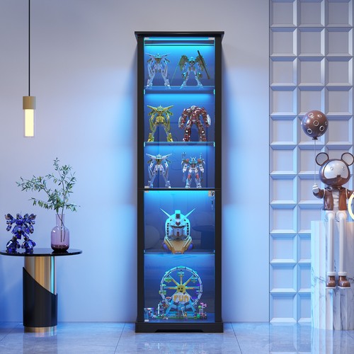 Tier display cabinet with - 5-tier,