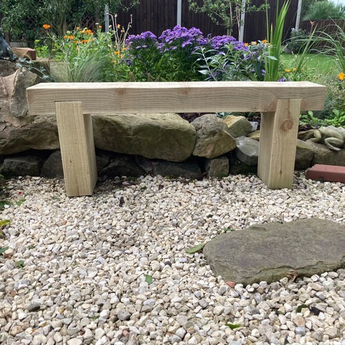 Seater wooden rustic garden - seater,