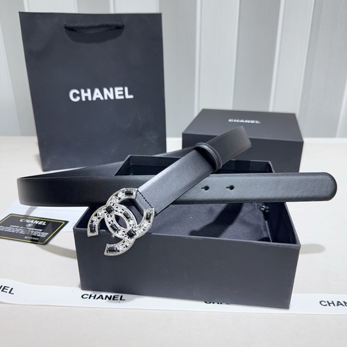 Chanel leather women belt - chanel,