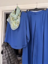 Ladies Royal Blue Outfit Size