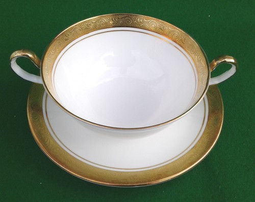 Aynsley argosy soup bowl and - aynsley,