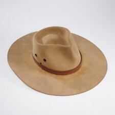 Akubra Territory Santone Australian Cowboy Felted Fur Brown Vintage Hat