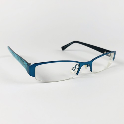 Fcuk eyeglasses blue half - eyeglasses,