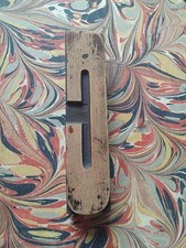 Huge Wooden Letterpress Printing Block Type 17cm High Of A Letter C