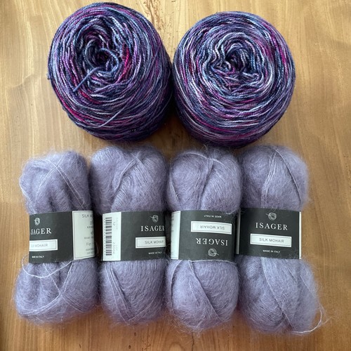 3x25g 1x20g isager silk - isager,