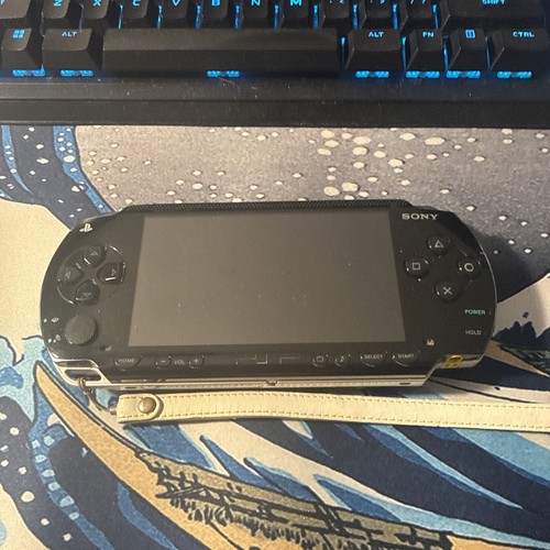 Sony psp 1000 black handheld - psp,