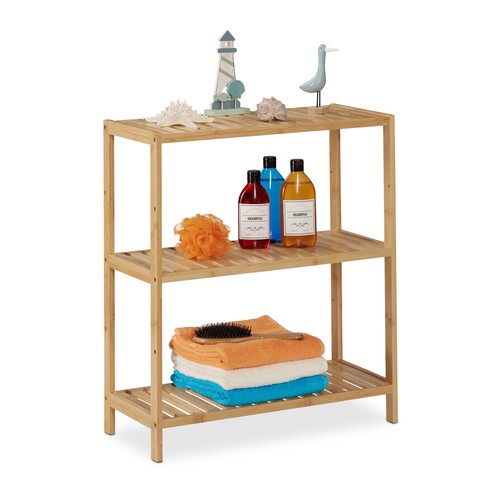 Storage shelf bamboo - , narrow