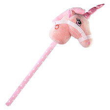 Pink Kids Hobby Horse with