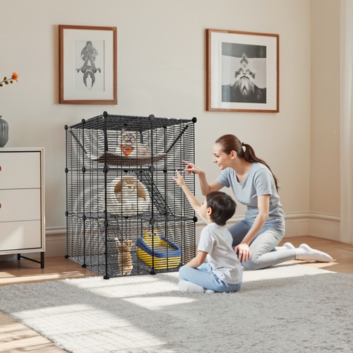 Cat cage tier diy - cage, 3