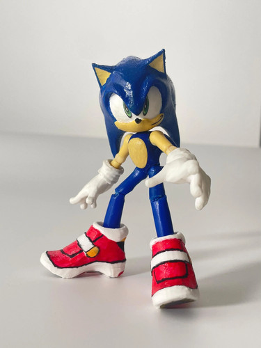Sonic the hedgehog custom - the, 3d