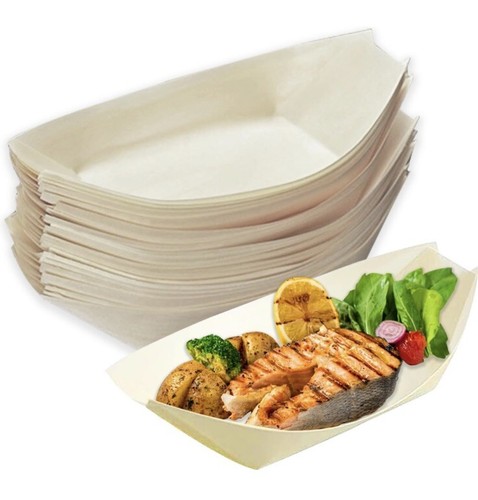 Wooden bowl boat - bowl,